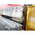 Dobladora hidráulica de placa de acero Wc67y-125X3200 / máquina plegable hidráulica